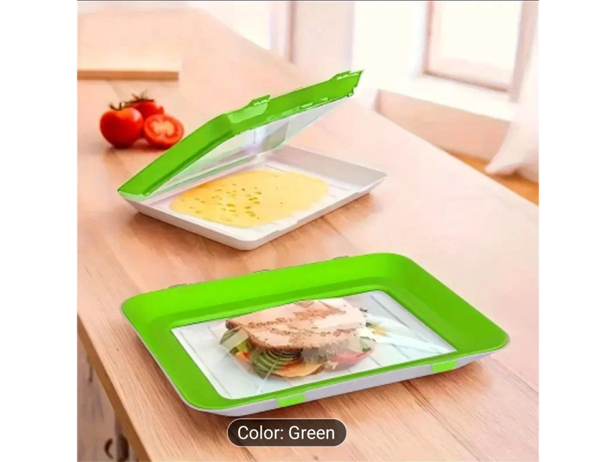 11- Hava tahliyeli kilitli saklama kabı ( Tepsi )